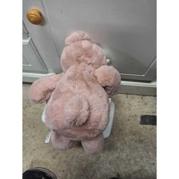 Spark Create Imagine Pink Bunny Rabbit Plush Stuffed Animal Toy Rattle Easter - Picture 3 of 5